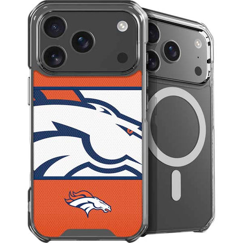 NFL Denver Broncos Zone Block iPhone 18 Pro MagSafe Case