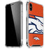 NFL Denver Broncos Zone Block iPhone X/XS Clear Case