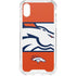 NFL Denver Broncos Zone Block iPhone XS Clear Case