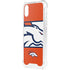 NFL Denver Broncos Zone Block iPhone XS Clear Case