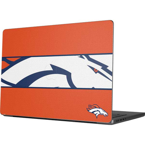 NFL Denver Broncos Zone Block Apple MacBook Pro 14-inch Skin