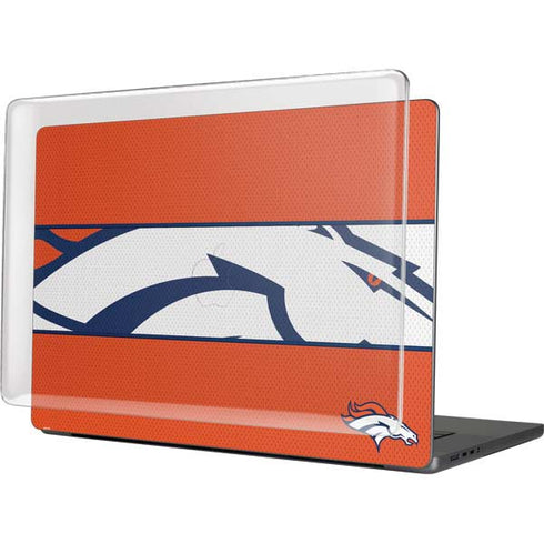NFL Denver Broncos Zone Block MacBook Cases