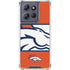 NFL Denver Broncos Zone Block Moto G Stylus 5G (2025) Clear Case