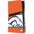NFL Denver Broncos Zone Block PS5 Pro Disk Console Skin