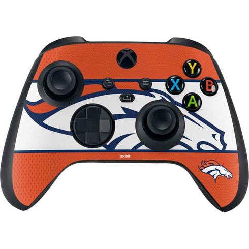NFL Denver Broncos Zone Block Xbox Series X Bundle Skin