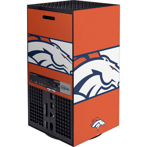 NFL Denver Broncos Zone Block XBox Series X Digital Edition Bundle Skin