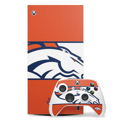 NFL Denver Broncos Zone Block Xbox Series X Skins