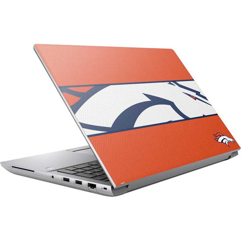 NFL Denver Broncos Zone Block HP ZBook Fury 16 G10 Skin
