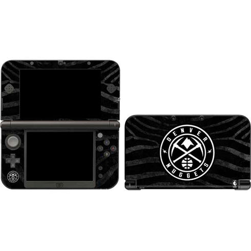 NBA Denver Nuggets Black Animal Print 3DS XL 2015 Skin