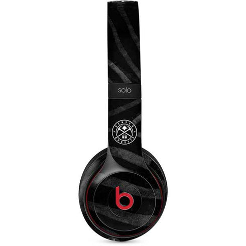 NBA Denver Nuggets Black Animal Print Beats Solo 3 Wireless Skin