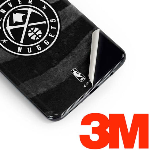 NBA Denver Nuggets Black Animal Print Galaxy S10 Plus Skin