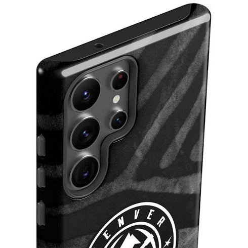 NBA Denver Nuggets Black Animal Print Galaxy S23 Ultra Pro Case