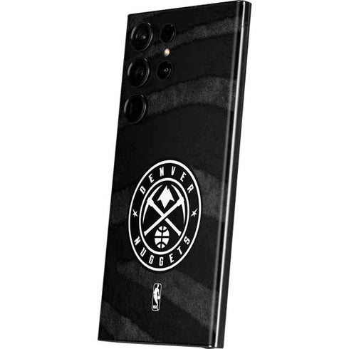 NBA Denver Nuggets Black Animal Print Galaxy Skins