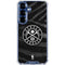 NBA Denver Nuggets Black Animal Print Galaxy S25 Clear Case