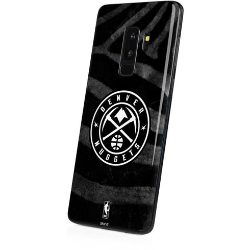 NBA Denver Nuggets Black Animal Print Galaxy S9 Plus Skin