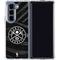 NBA Denver Nuggets Black Animal Print Galaxy Z Fold5 5G Clear Case
