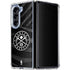 NBA Denver Nuggets Black Animal Print Galaxy Z Fold5 5G Clear Case