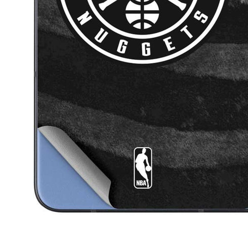 NBA Denver Nuggets Black Animal Print Galaxy Z Fold5 5G Skin
