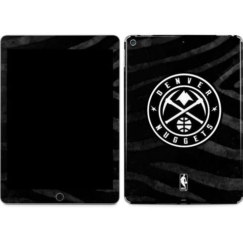NBA Denver Nuggets Black Animal Print iPad Skins