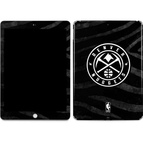 NBA Denver Nuggets Black Animal Print Apple iPad Skin