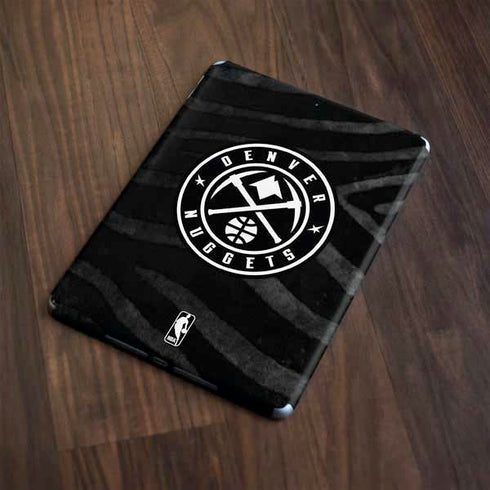 NBA Denver Nuggets Black Animal Print Apple iPad Skin