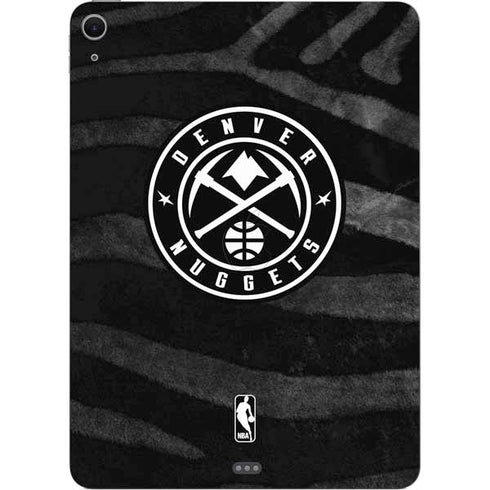 NBA Denver Nuggets Black Animal Print Apple iPad Air Skin
