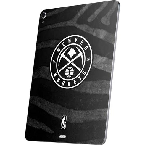 NBA Denver Nuggets Black Animal Print Apple iPad Air Skin