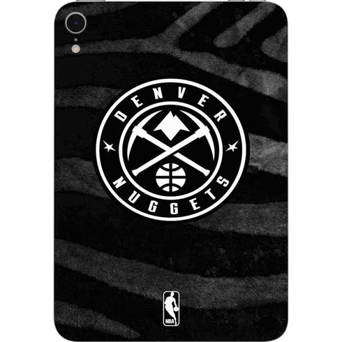 NBA Denver Nuggets Black Animal Print Apple iPad Mini Skin