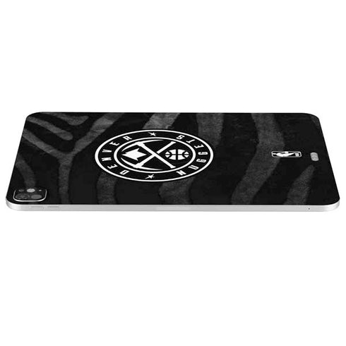 NBA Denver Nuggets Black Animal Print iPad Pro 13in M4 (2024) Skin