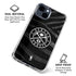 NBA Denver Nuggets Black Animal Print iPhone 15 Clear Case