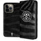 NBA Denver Nuggets Black Animal Print iPhone 15 Pro Max Folio Case