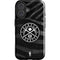 NBA Denver Nuggets Black Animal Print iPhone 16 Impact Case