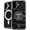 NBA Denver Nuggets Black Animal Print iPhone 16 MagSafe Case