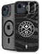 NBA Denver Nuggets Black Animal Print iPhone 16e Kickstand Case