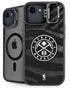 NBA Denver Nuggets Black Animal Print iPhone 16e Kickstand Case