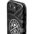 NBA Denver Nuggets Black Animal Print iPhone 16e Impact Case