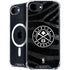 NBA Denver Nuggets Black Animal Print iPhone 16e MagSafe Case