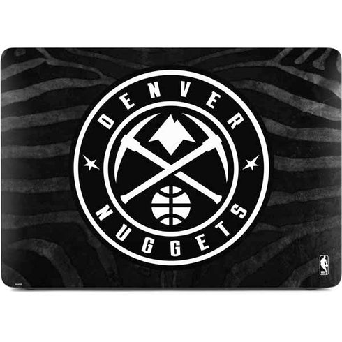 NBA Denver Nuggets Black Animal Print Apple MacBook Air Skin