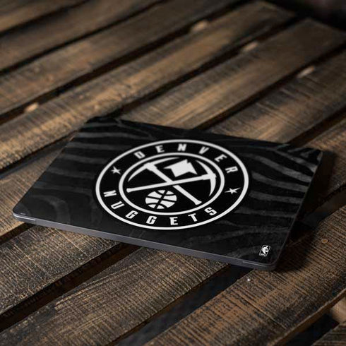 NBA Denver Nuggets Black Animal Print Apple MacBook Air Skin
