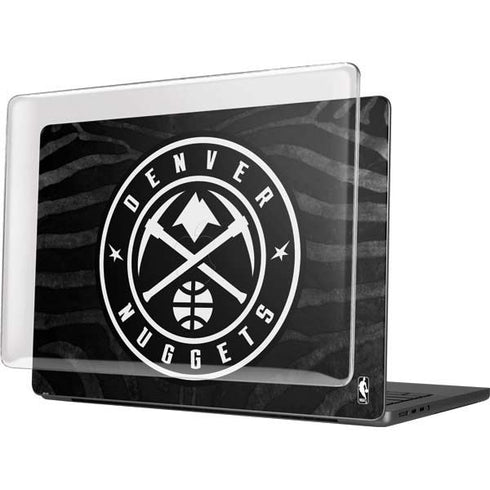 NBA Denver Nuggets Black Animal Print MacBook Pro 14in (2021-24) Case plus Skin