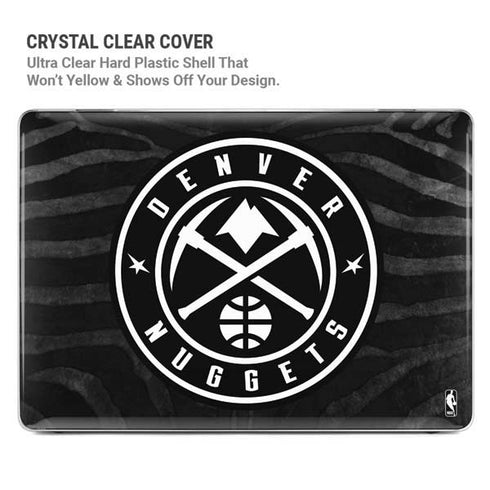 NBA Denver Nuggets Black Animal Print MacBook Cases
