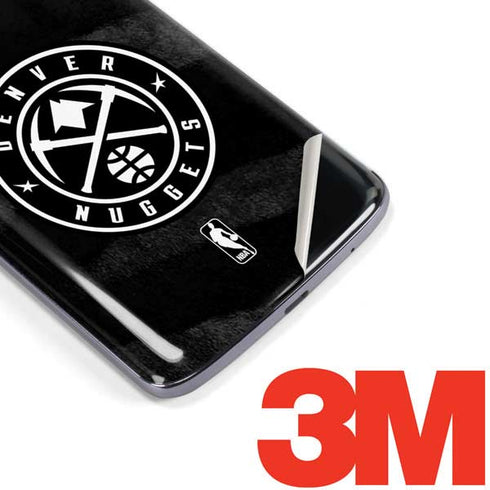 NBA Denver Nuggets Black Animal Print Moto E5 Plus Skin