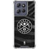 NBA Denver Nuggets Black Animal Print Moto G 5G (2025) Clear Case