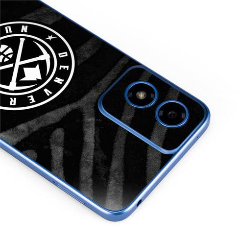 NBA Denver Nuggets Black Animal Print Moto G Play 4G (2024) Skin