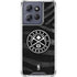NBA Denver Nuggets Black Animal Print Moto G Stylus 5G (2025) Clear Case