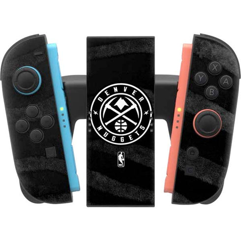 NBA Denver Nuggets Black Animal Print Nintendo Switch 2 (2025) Joy-Con Controller Skin