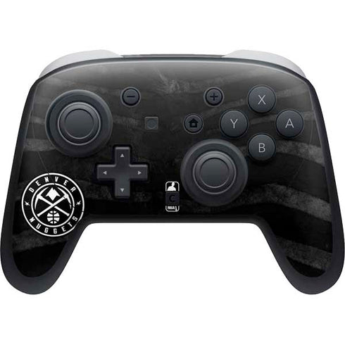 NBA Denver Nuggets Black Animal Print Nintendo Skins