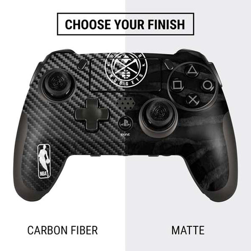 NBA Denver Nuggets Black Animal Print PlayStation Scuf Vantage 2 Controller Skin