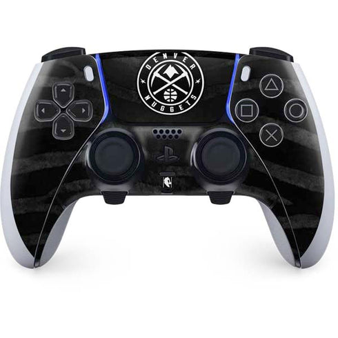NBA Denver Nuggets Black Animal Print PlayStation PS5 Skins