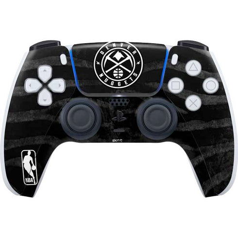 NBA Denver Nuggets Black Animal Print PlayStation PS5 Skins